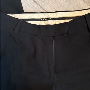 Theory Black Women's Trousers
